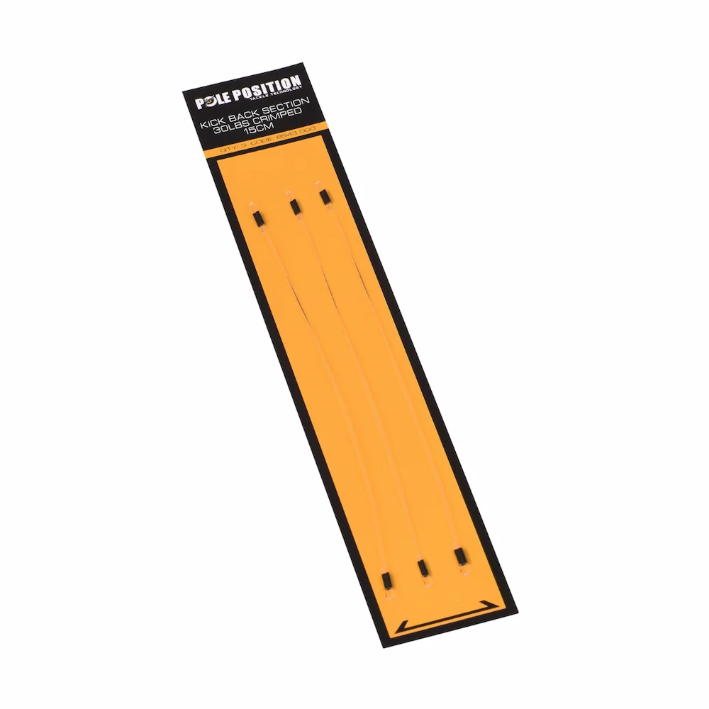Pole Position Kickback Section Crimped Karper Onderlijn