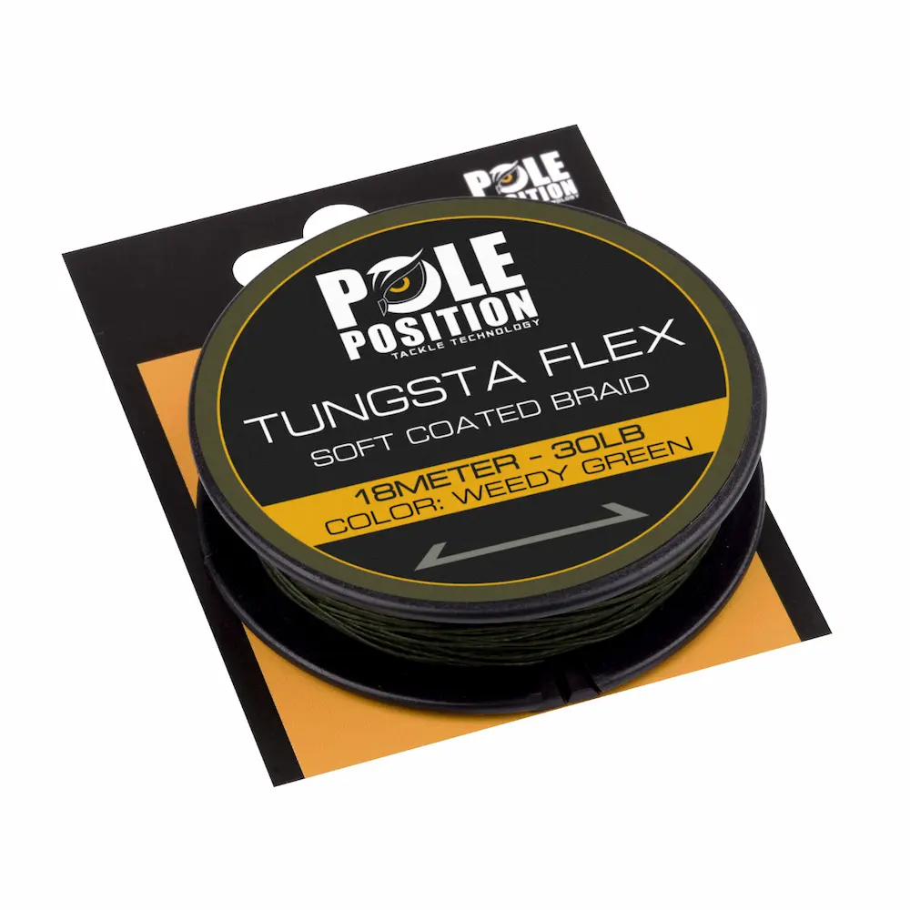 Pole Position Tungsta Flex Coated Braid Onderlijnmateriaal